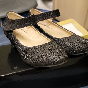 Black girl high heels